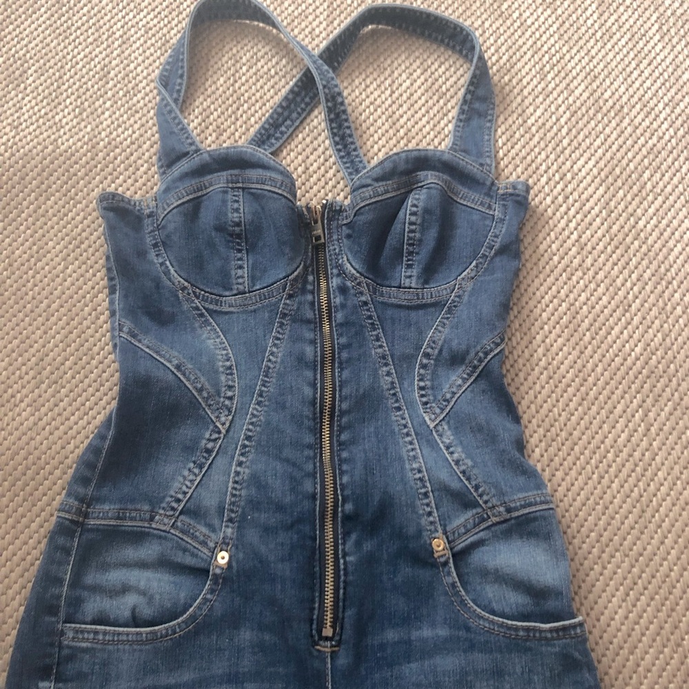Guess Denim Jump Suit